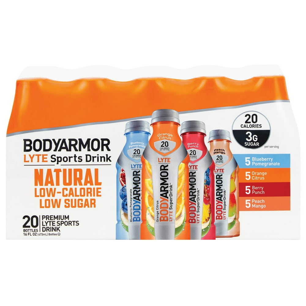 BODYARMOR LYTE Sports Drink Variety Pack (16oz., 20 Pack)