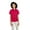 Rouge/noir, variante sur Harriton Chemise à Manches Courtes Flash IL Colorblock pour Femmes M586W