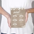 thumbnail image 4 of Koyal Wholesale Burlap Lace Wedding Bridal Shower Game Cards, What's in Your Purse, 20-Pack, 4 of 5