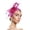 Hot Pink, variant on Clearance Heardband Hats for Women Fascinators Womens Flower Hat for Tea Party Cocktail Ball Wedding Church