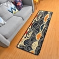 thumbnail image 5 of Rolling Waves and Clouds Runner Rug for Hallways Kitchen Non Slip 2'x 6' Washable Hall Carpet for Bedroom Entryway Laundry Room, 5 of 7