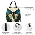 thumbnail image 4 of Picia Blue Black Butterfly Art Printed Lunch box Lunch bag for Men Women Large Capacity Lunchbox Reusable Lunch Bags Insulated Lunch Bag Lunch Box Cooler, 4 of 6