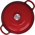 thumbnail image 4 of Brasero de hierro fundido con tapa, esmaltado, exclusivo, de 2,25 cuartos, Backcountry Iron, 4 of 5