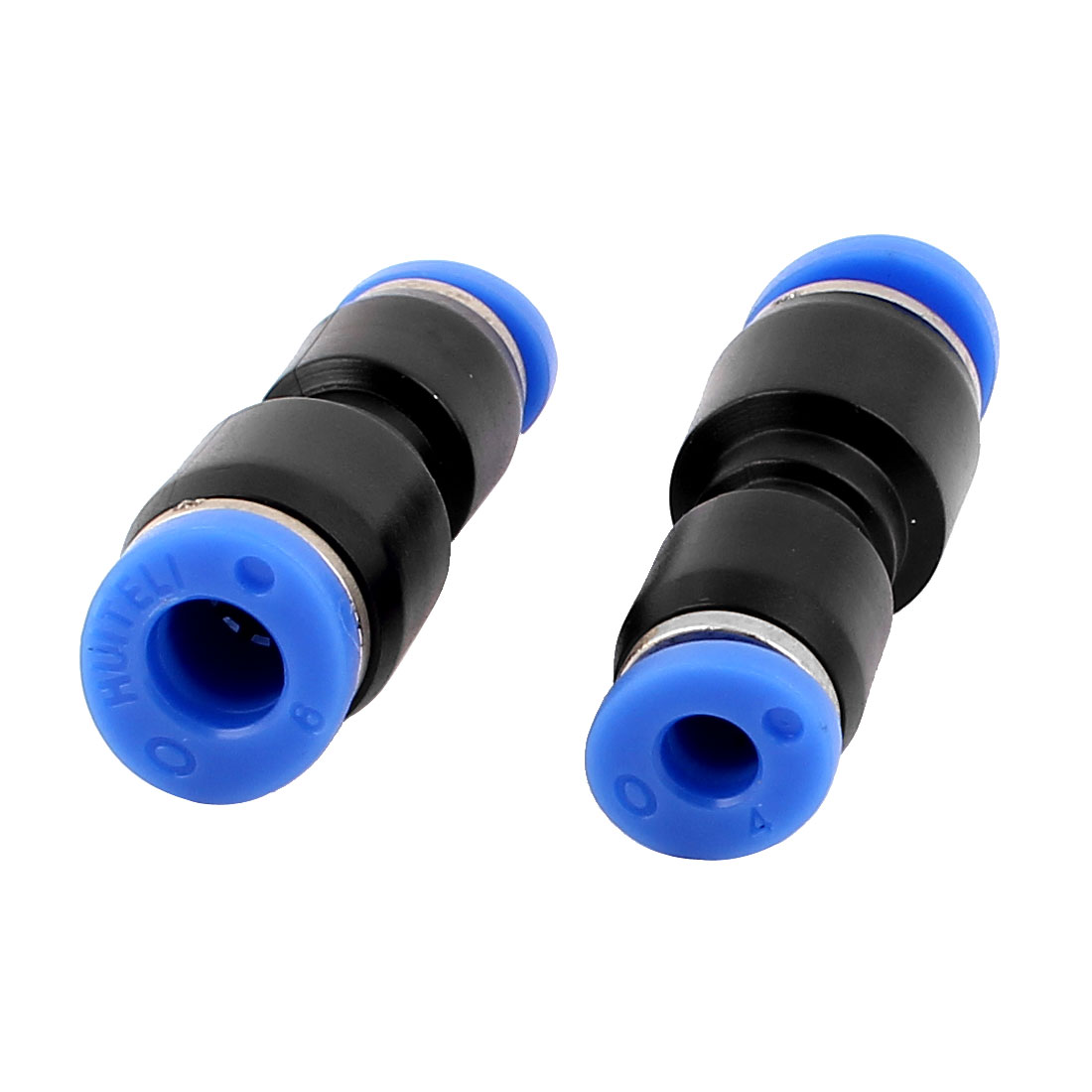 Straight 4mm to 6mm Double Way Tube Air Pneumatic Quick Coupler