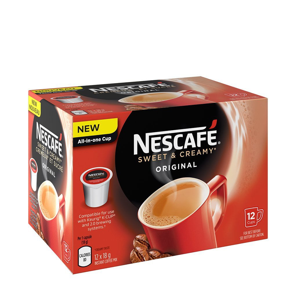 Nescafé Instant Coffee 3-in-1 sweet & creamy, 10 Count – Peppery Spot