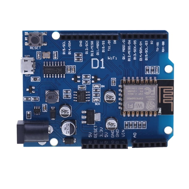 Junta De Desarrollo Módulo WiFi WeMos D1 basado en ESP-8266EX para Arduino Compatible (Tipo-c) Ehuebsd Para estrenar