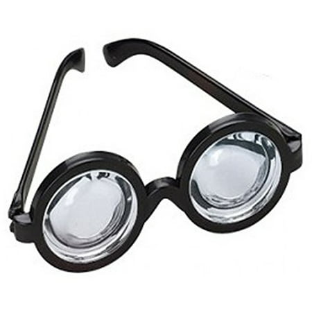 Nerd Doctor Glasses Magic Black Frame (Pack of 12)