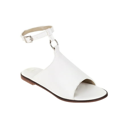 

Birdfly Fashion Womens Sandals Faux Leather Low Heels Solid Ladies Sandals 35-43 Size