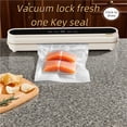 thumbnail image 2 of Food Vacuum Sealer Machine Dry/Wet Food Preservation 62KPA High Suction Automatic Seal Kitchen Storage Device Sealing Machine, 2 of 7