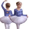 thumbnail image 5 of HAOYUNL Kids Leotards for Girls//3-11Y Tutu Dress for Girls//Dance Leotard for Girls/Leotards for Toddler Girls//Toddler Tutu//, 5 of 10