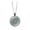 Silver, variant on Vintage Alloy Acrylic Watch Dial Pendant Necklace For Women