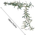 thumbnail image 3 of Guvpev Pre-lit Twinkling Tree Olive Vine, 6ft Fairy Light Olive Vine Garland with LED Lights, Pre-lit Lighted Artificial Greenery Garland with 96 LED and Timer, Fireplace, Christmas, Thanksgiving, 3 of 9