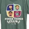 thumbnail image 3 of The Office - Finer Things - Women's Short Sleeve Graphic T-Shirt, 3 of 5