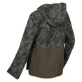 thumbnail image 3 of Regatta Boys/Girls Hywell Camo Waterproof Jacket, 3 of 5