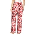 thumbnail image 2 of Bixox Women's Plus Cross Patterned Pajama Pants Loungewear, 2 of 5