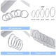 thumbnail image 5 of Conjunto de Anillos de Nudillos Silvora 5 uds Plata Esterlina Para Mujeres y Niñas Tamaño 3.5-7, 5 of 7