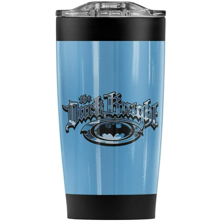 

Batman Dark Knight Blue Camo Stainless Steel Tumbler 20 oz Coffee Travel Mug/Cup Vacuum Insulated & Double Wall with Leakproof Sliding Lid | Great for Hot Drinks and Cold Beverages