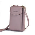 thumbnail image 2 of Women Small Cross-Body Cell Phone Handbag Case Shoulder Bag Pouch Purse Wallet Pu Leather New, 2 of 2