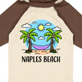 thumbnail image 4 of Inktastic Summer Vacation in Naples Beach Boys or Girls Long Sleeve Baby Bodysuit, 4 of 5