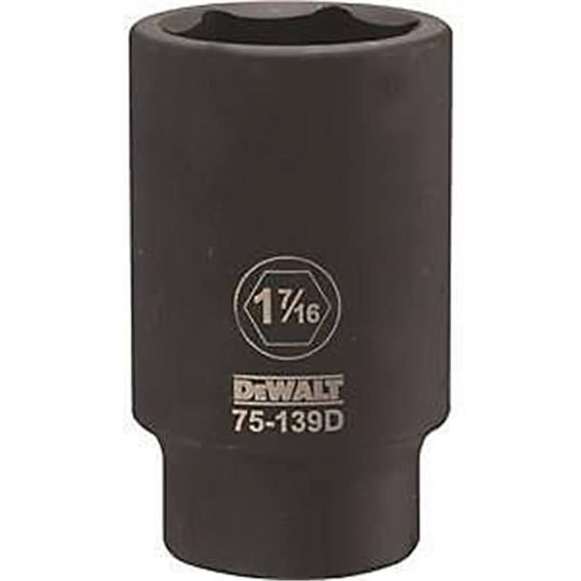 STANLEY DWMT75139OSP Impact Socket 1.437 Size 0.75 Drive Deep Multicolour