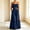#0103-Navy, variant on Neewe Summer Skirt Sets Women 2 Piece Outfits Sleeveless Strap Top Elastic Waist Maxi Dress Sets with Pockets