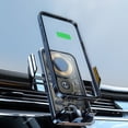 thumbnail image 1 of Binmer 66W Fast Charging Navigation Infrared Induction Magnetic Suction Interface Intelligent Charging Car Wireless Charger Bracket, 1 of 7