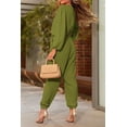 thumbnail image 2 of Mono Enterizo PRETTYGARDEN Mujer Cuello en V Manga Larga Talla M, 2 of 7