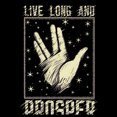 thumbnail image 2 of T-shirt Graphique Rétro Salut Vulcain Star Trek pour Hommes Noir X Grand, 2 of 4