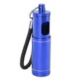thumbnail image 1 of Cendrier de Poche Portable avec Cordon Porte-Clés, en Alliage d'Aluminium Circulaire Rétractable pour les Voyages, le Camping, la Randonnée et la Prévention des Odeurs de Vent, 1 of 8