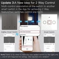 thumbnail image 5 of Interrupteur Intelligent Tuya Zigbee Sans Fil Neutre Sans Condensateur Nécessaire, 5 of 5