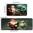 2 Pcs Christmas Door Mats Kitchen Rugs And Mats Decoration Front Door