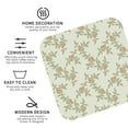 thumbnail image 4 of Balery 4 Pcs Roseleather Coasters Set, Drink Table Cup Coasters For Living Room Kitchen Coffee Decor, 4 of 9