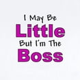 thumbnail image 2 of CafePress - I'm The Boss Pink Infant Bodysuit - Baby Light Bodysuit, Size Newborn - 24 Months, 2 of 4