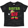 thumbnail image 3 of Inktastic Christmas Sister Elf Girls Toddler T-Shirt, 3 of 5