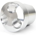 thumbnail image 5 of FrostHike 3-Way Air Manifold 4 Ports Aluminum Industrial Pneumatic Air Compressor Quick Connect Socket In Line Type Air Hose Splitter with 3 Couplers and 1/4" Male NPT Plug, 5 of 5