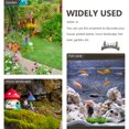 thumbnail image 3 of LEEYNEER 2 Pcs Zen Garden Bridge Miniature Landscape Accessory Household, 3 of 6