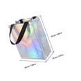 thumbnail image 2 of Raindrops 20 Pcs Non Woven Iridescent Shopping Bag Waterproof For Holiday Use, 2 of 6
