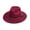 RD3, variant on BRICH Classic Felt Fedora Hats for Men Women Wool Floppy Wide Brim Panama Hat with Belt Buckle WH2 One Size