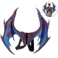 thumbnail image 2 of Dragon Wings Bat Wing Halloween Mardi Gras Demon Costume Accessory, 2 of 5