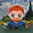 thumbnail image 4 of Bleacher Creatures Vincent van Gogh 8" Kuricha Plush, 4 of 7