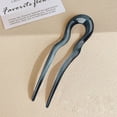 thumbnail image 3 of BAETEUY French Hair Pin, for Thick, Thin, Hair, U-shaped, French, Twist, Stick, Hair, Fork, Chignons, Hair, Pins, Styling, Accessories, 3 of 8