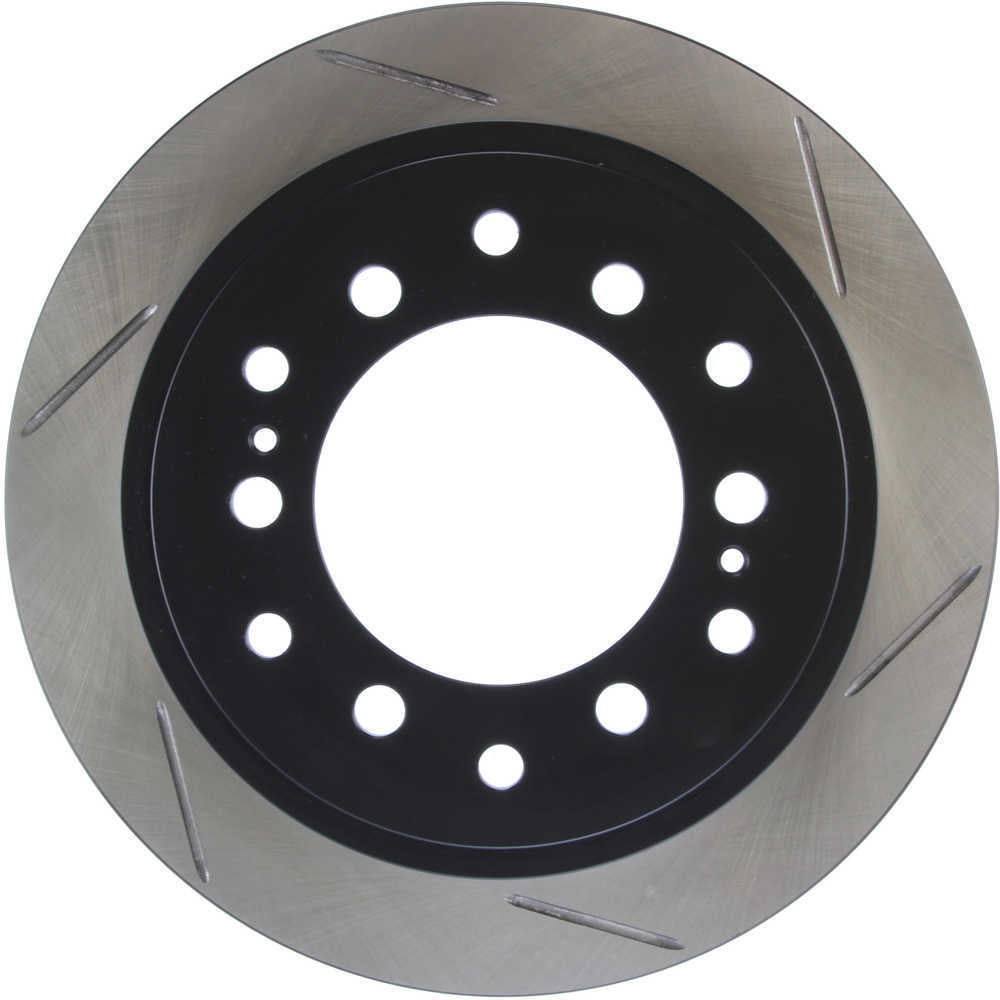 StopTech Power Slot 01-07 Toyota Sequoia/03-09 4 Runner / 03-09 Lexus GX470 Slotted Left Rear Rotor Fits select: 2003-2009 TOYOTA 4RUNNER, 2007-2009 TOYOTA FJ CRUISER