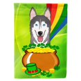 thumbnail image 1 of "Treasures BB1962CHF Alaskan Malamute St. Patrick's Day Flag Canvas House, grande, multicolor" Caroline's Treasures BB1962CHF, 1 of 1