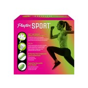 Playtex Sport Tampons Multipack, Regular/Super/Super Plus Absorbency, 46 Ct