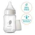 thumbnail image 4 of Evenflo Feeding Balance + biberones de vidrio de cuello ancho - 6 oz, paquete de 3, 4 of 5