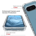 thumbnail image 2 of ShellTech for Google Pixel 9 / 9 Pro Case Non Yellowing Heavy Duty Soft TPU Dual Layer Bumper Rugged Protective Shockproof Slim Case Cover,Blue, 2 of 5