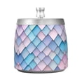 thumbnail image 7 of Yayeee Ashtray with Lid for Cigarette Smokeless Stainless Steel Home Ash Holder, Purple Art Pattern, 7 of 7