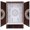 Brown, variant on Customized Wooden Cabinet Desginer Mandir With LED / Mandir For Home & Office / Temple For Home / Pooja Ghar / Mandir With Lights /Storage