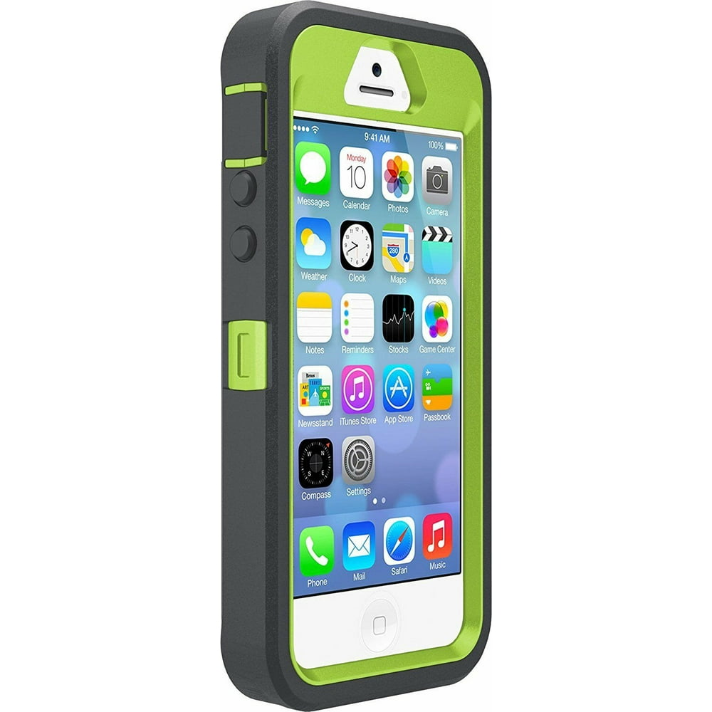 OtterBox DEFENDER SERIES Case for iPhone 5/5s/SE KEY LIME(GLOW GREEN/SLATE GREY) - Walmart.com