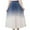 A-Sky Blue, variant on Mqqzkk Gradient Color Long Skirt For Women Trendy Elastic High Waist Pleated Shirts Tiered A Line Beach Long Skirts